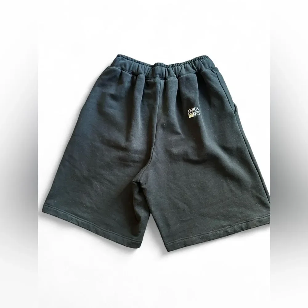 Joshua Sanders x Smiley Logo-Detail Track Shorts Medium